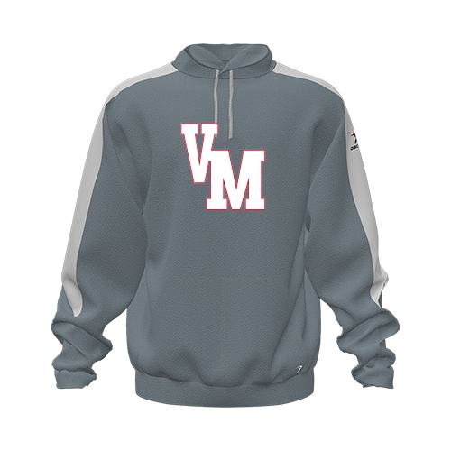 [CUS-DFW-HOOD-FLC-LSL-GRY-YXS-LOGO2] Hoodie (Youth XS, Gray, Logo 2)