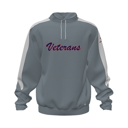 [CUS-DFW-HOOD-FLC-LSL-GRY-YXS-LOGO3] Hoodie (Youth XS, Gray, Logo 3)