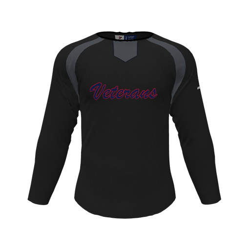 [CUS-DFW-PULL-FLC-CNK-LSL-BLK-YS-LOGO3] Pullover (Youth S, Black, Logo 3)