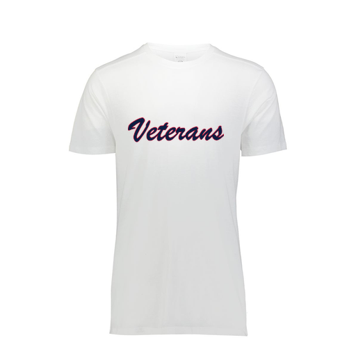 [FTSCUBWH-AS-LOGO3] Decker Men's Tri-Blend T-Shirt - Short Sleeve (Adult S, White, Logo 3)