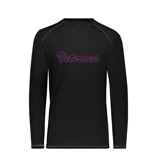 [6845.080.S-LOGO3] Men's SoftTouch Long Sleeve (Adult S, Black, Logo 3)