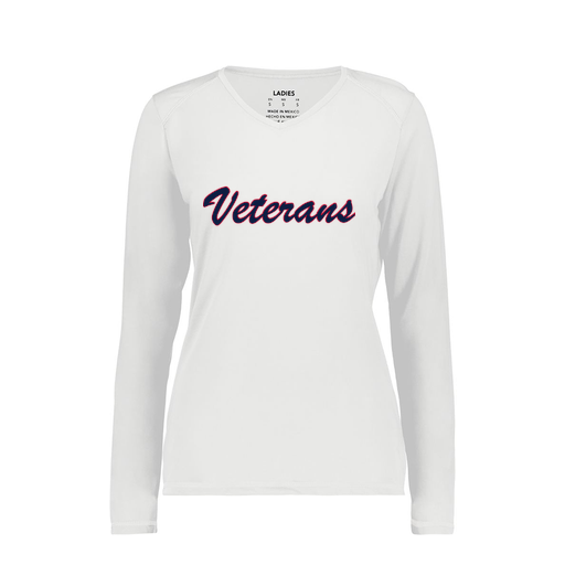 [6847.005.XS-LOGO3] Women's SoftTouch Long Sleeve (Female Adult XS, White, Logo 3)