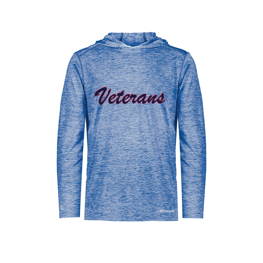 [FOLHCGRY-AS-LOGO3] Decker Men's Charge Hoodie (Adult S, Royal, Logo 3)