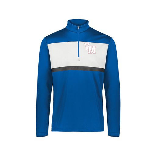 [222691.280.S-LOGO2] Youth Bold 1/4 Zip Pullover (Youth S, Royal, Logo 2)