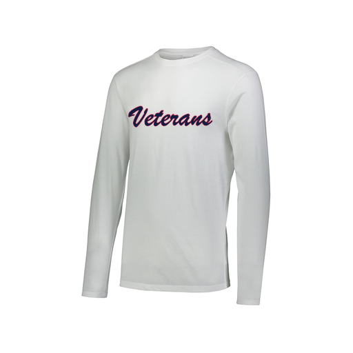 [3075.005.XS-LOGO3] Men's LS Ultra-blend T-Shirt (Adult XS, White, Logo 3)