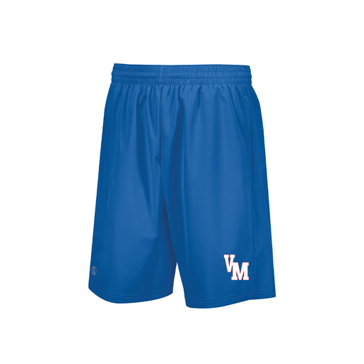 [229556.060.XS-LOGO2] Men's Weld Short (Adult XS, Royal, Logo 2)