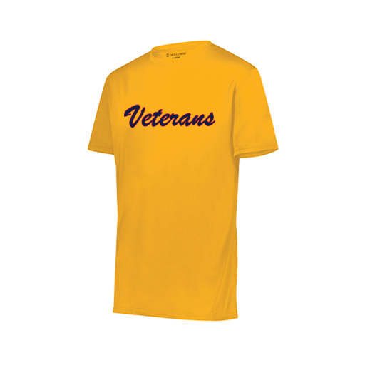 [222819.025.XXS-LOGO3] Youth Movement Dri Fit Shirt (Youth XXS, Athletic Gold, Logo 3)