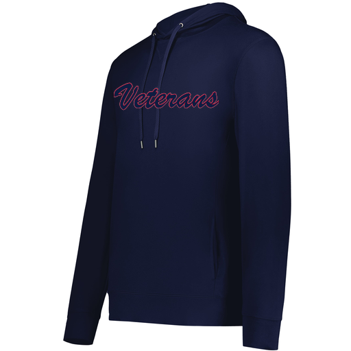 [222698.065.S-LOGO3] YOUTH VENTURA THIN KNIT HOODIE (Youth S, Navy, Logo 3)