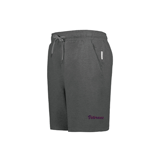 [223604.E83.S-LOGO3] YOUTH Ventura Soft Knit SHORTS (Youth S, Gray, Logo 3)