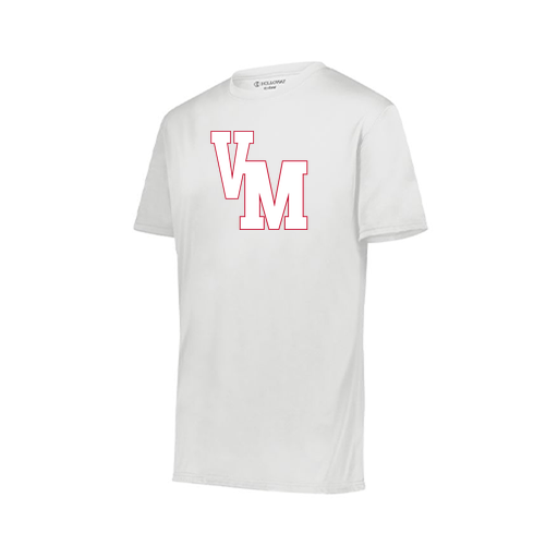 [222819.005.XXS-LOGO2] Youth Movement Dri Fit Shirt (Youth XXS, White, Logo 2)