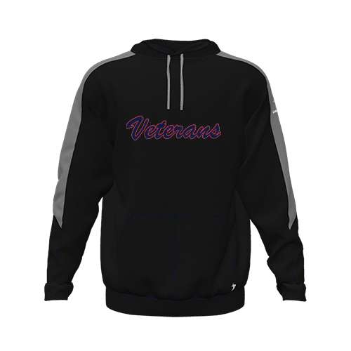 [CUS-DFW-HOOD-FLC-LSL-BLK-YXS-LOGO3] Hoodie (Youth XS, Black, Logo 3)