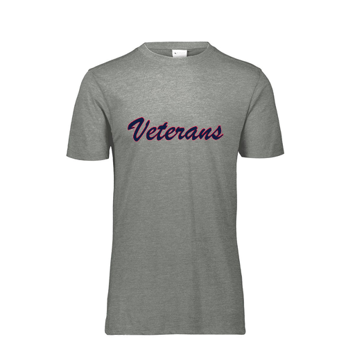 [FTSCUBGY-AS-LOGO3] Decker Men's Tri-Blend T-Shirt - Short Sleeve (Adult S, Gray, Logo 3)