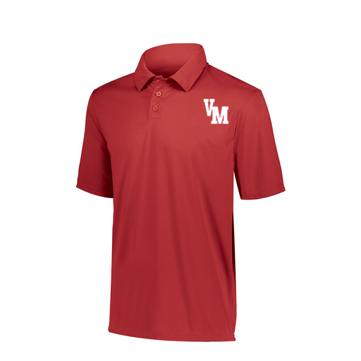 [5018.040.S-LOGO2] Youth Vital Polo (Youth S, Red, Logo 2)