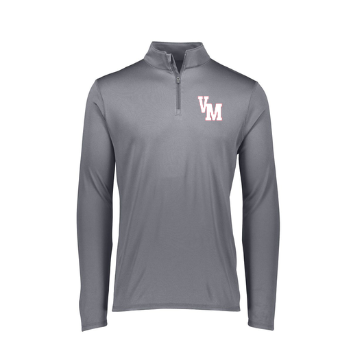 [FTLQFLGY-FAXS-LOGO2] Decker Women's Flex-Lite 1/4 Zip Shirt (Female Adult XS, Gray, Logo 2)