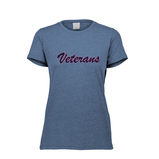 [FTSCUBNV-FAXS-LOGO3] Decker Women's Tri-Blend T-Shirt - Short Sleeve (Female Adult XS, Navy, Logo 3)