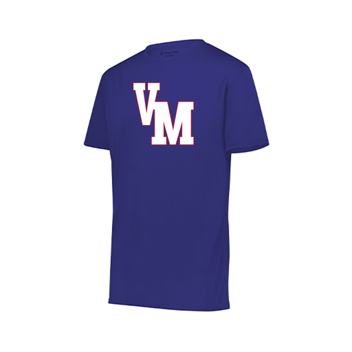 [222818.747.S-LOGO2] Men's Movement Dri Fit Shirt (Adult S, Purple, Logo 2)