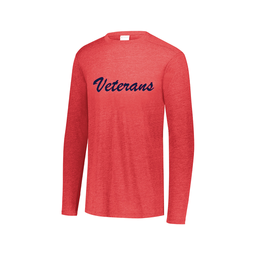 [3075.V96.XS-LOGO3] Men's LS Ultra-blend T-Shirt (Adult XS, Red, Logo 3)