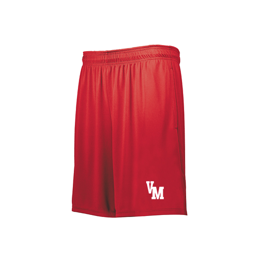 [229511.083.XS-LOGO2] Men's Swift Short (Adult XS, Red, Logo 2)