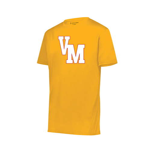 [222819.025.XXS-LOGO2] Youth Movement Dri Fit Shirt (Youth XXS, Athletic Gold, Logo 2)