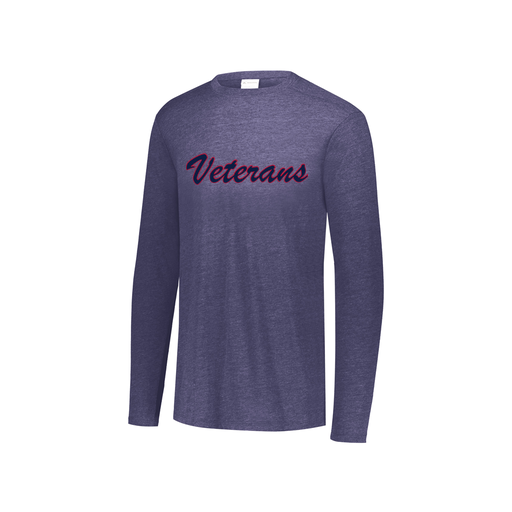 [FTLCUBNV-YS-LOGO3] Youth LS Ultra-blend T-Shirt (Youth S, Navy, Logo 3)