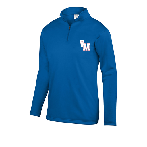 [5508.060.S-LOGO2] Youth FlexFleece 1/4 Zip (Youth S, Royal, Logo 2)