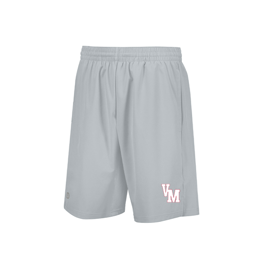 [229656-SIL-YS-LOGO2] Youth Weld Short (Youth S, Silver, Logo 2)